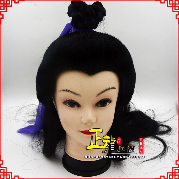 福鼎小生头套董永头套古装假发青年头套