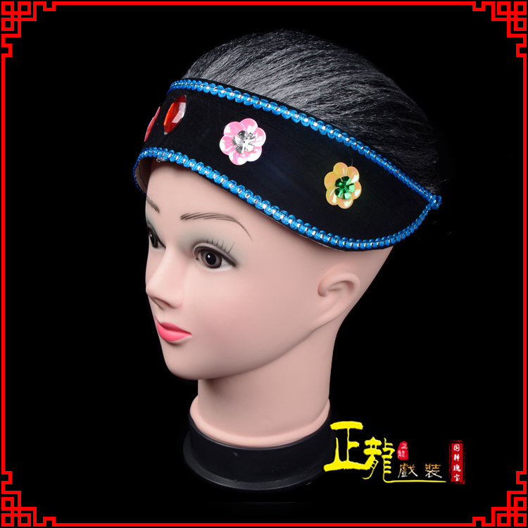 福鼎老旦媒婆穷老太婆假发套 老旦头套