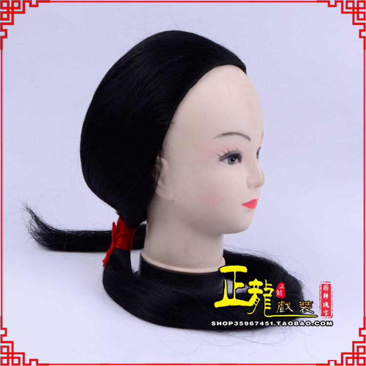 福鼎古装影视演出头套花旦假发 真发古装发