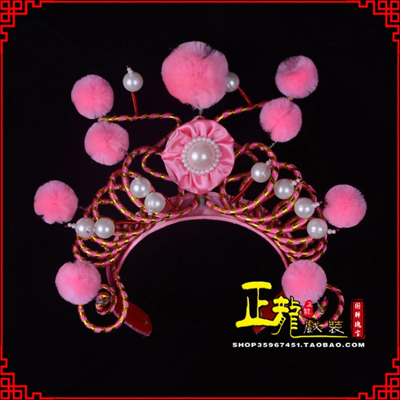 福鼎穆桂英花木兰盔帽 女兵额子