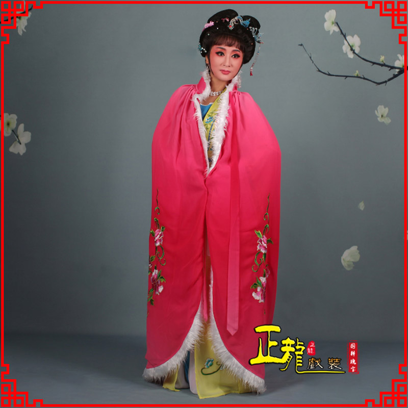 福鼎小花旦绣花斗篷 花旦披风