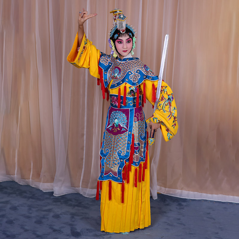 福鼎霸王别姬虞姬服 软绉别姬服