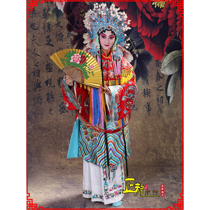 福鼎凤袍杨贵妃贵妃醉酒 软绉团凤女蟒