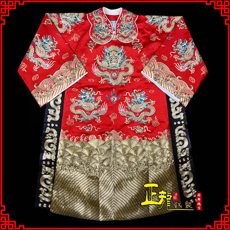 福鼎皇帝蟒袍全金八宝团龙蟒