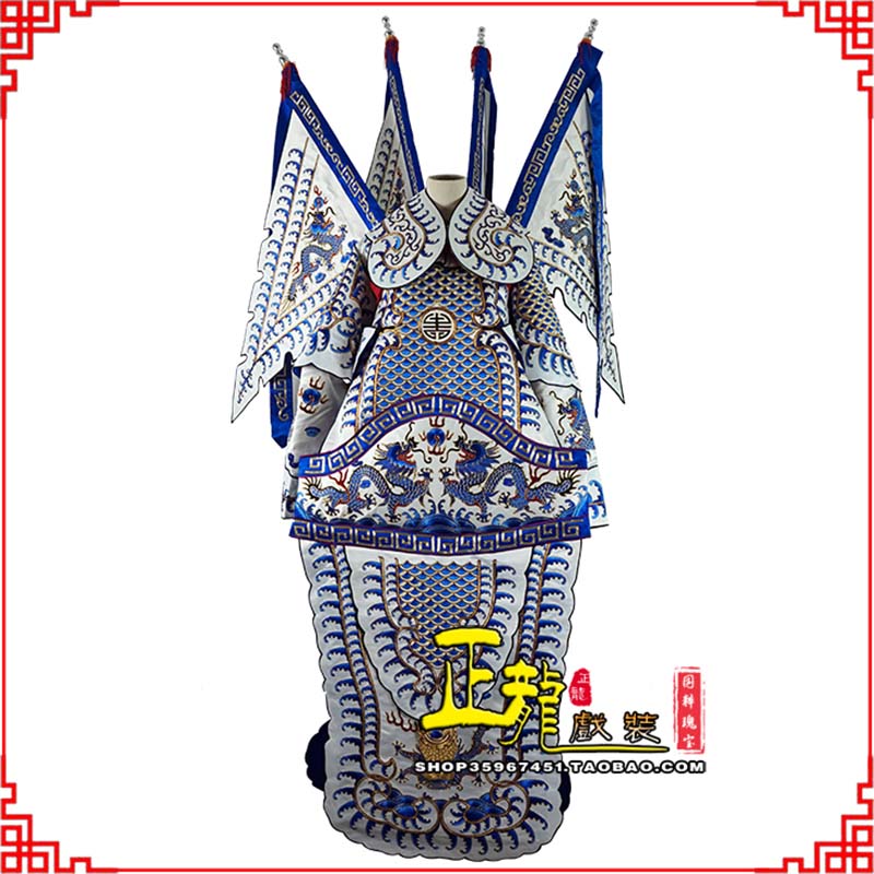 福鼎武生武将大靠祥龙勾金