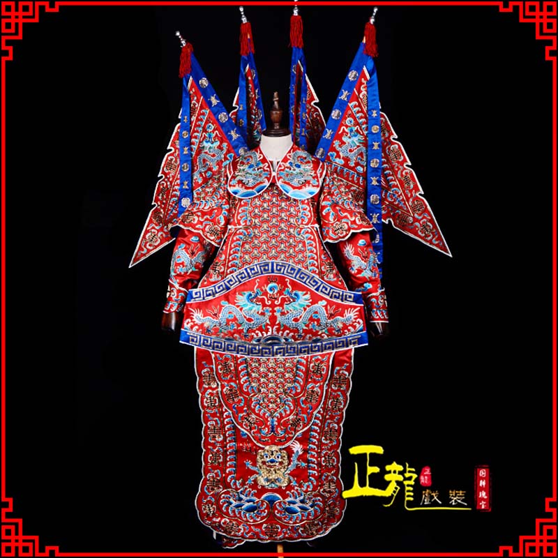 福鼎武生戏服戏曲武将靠